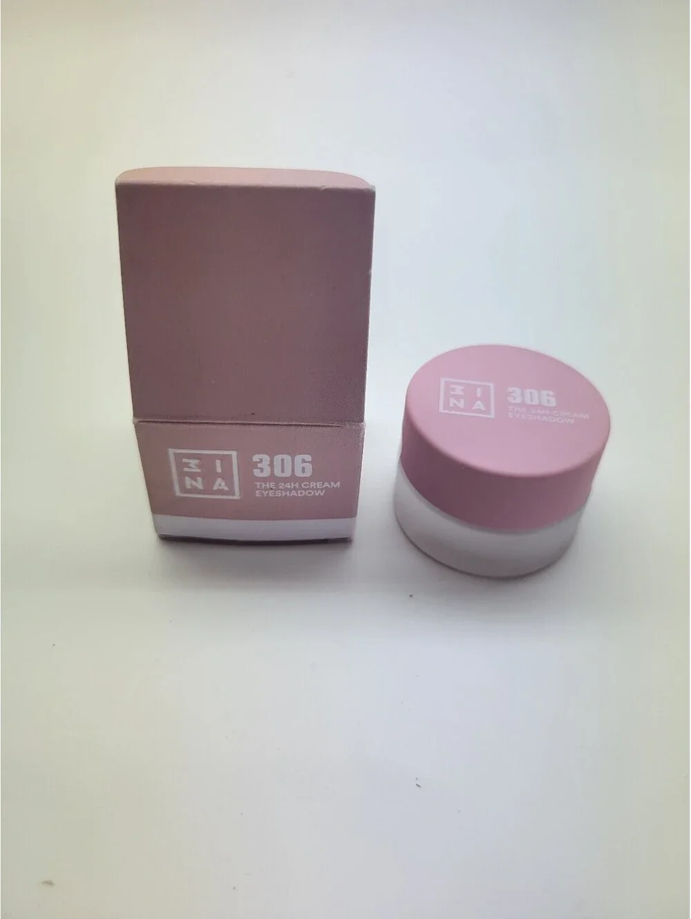 3INA MAKEUP The 24h Cream Eyeshadow # 306 (Light Pink) Vegan Cruelty Free NIB